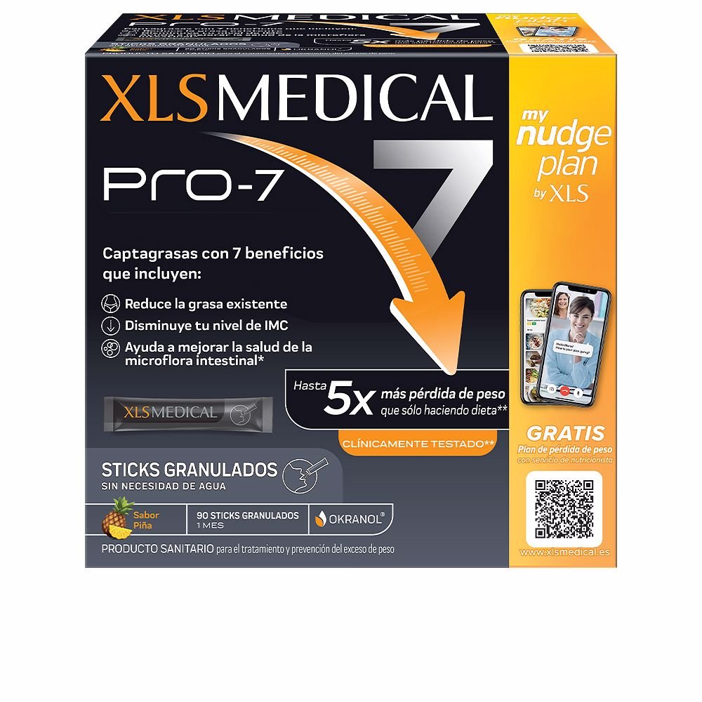 XLS MEDICAL PRO-7 bâtonnets granulés piège à graisse 90 u-0