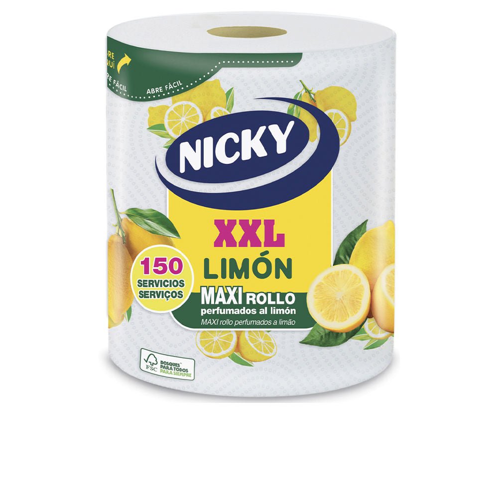 XXL LEMON maxi scented kitchen roll 150 units - Cosmova